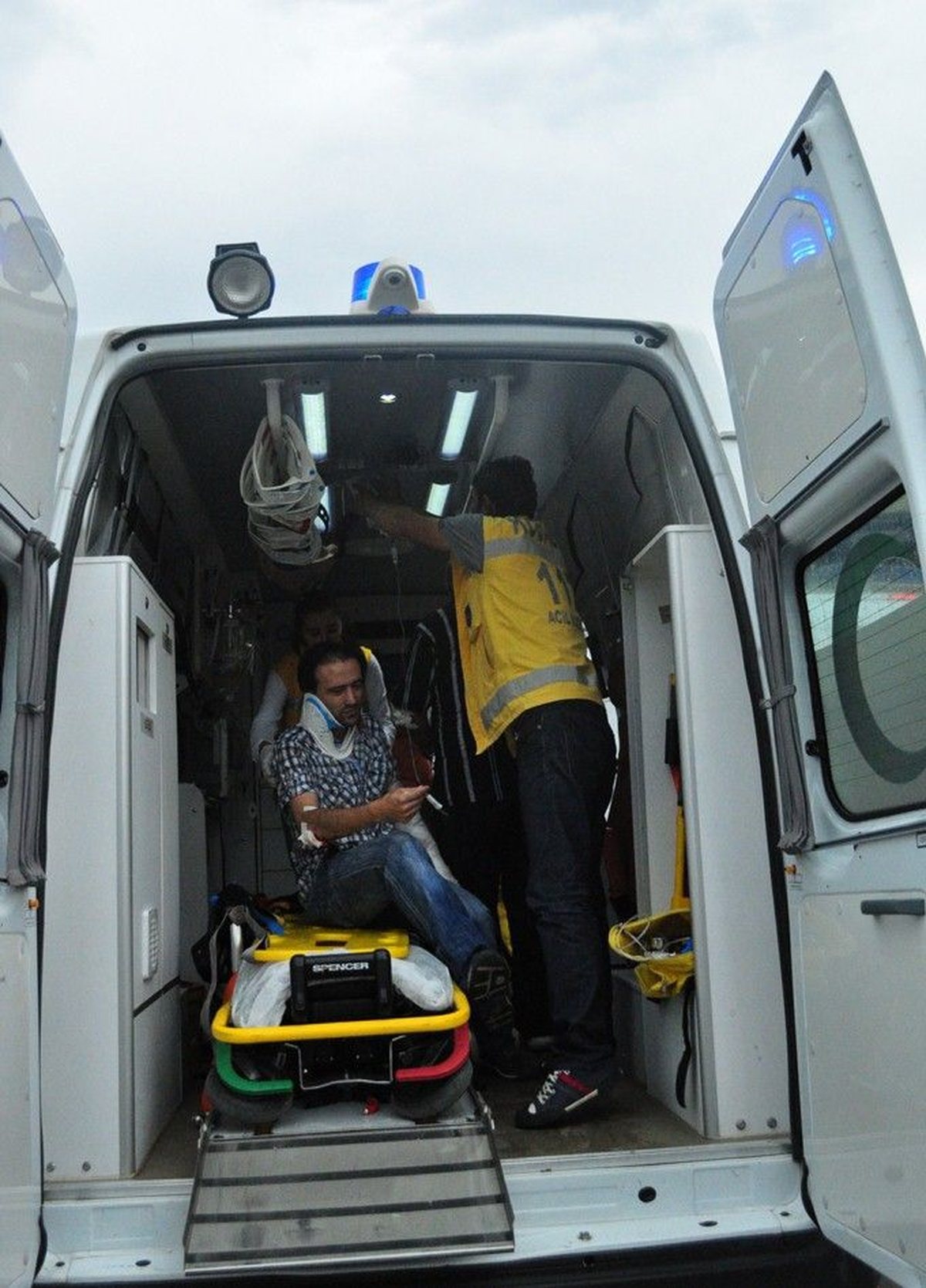 İşçi Servisi Kaza Yaptı: 16 Yaralı
