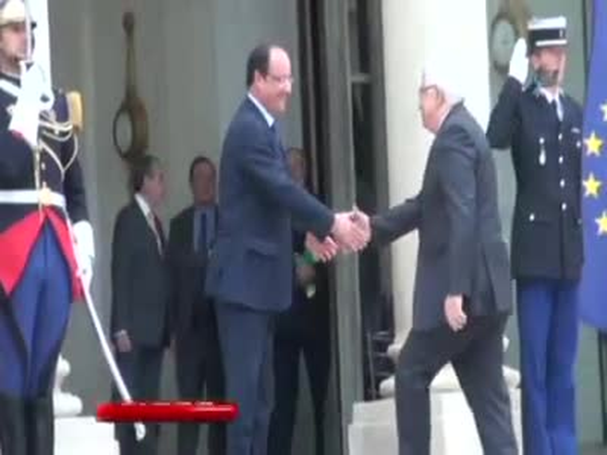 Mahmud Abbas Fransa Cumhurbaşkanı ile Görüştü