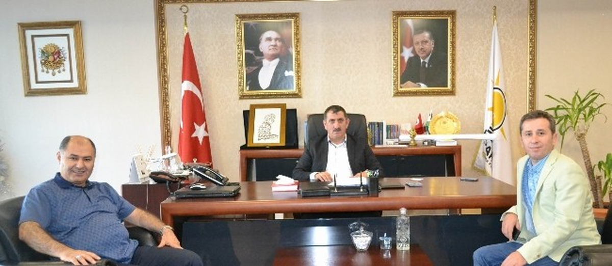 Milletvekili Kavaklıoğlu, İl Başkanı Köktaş\'ı Ziyaret Etti