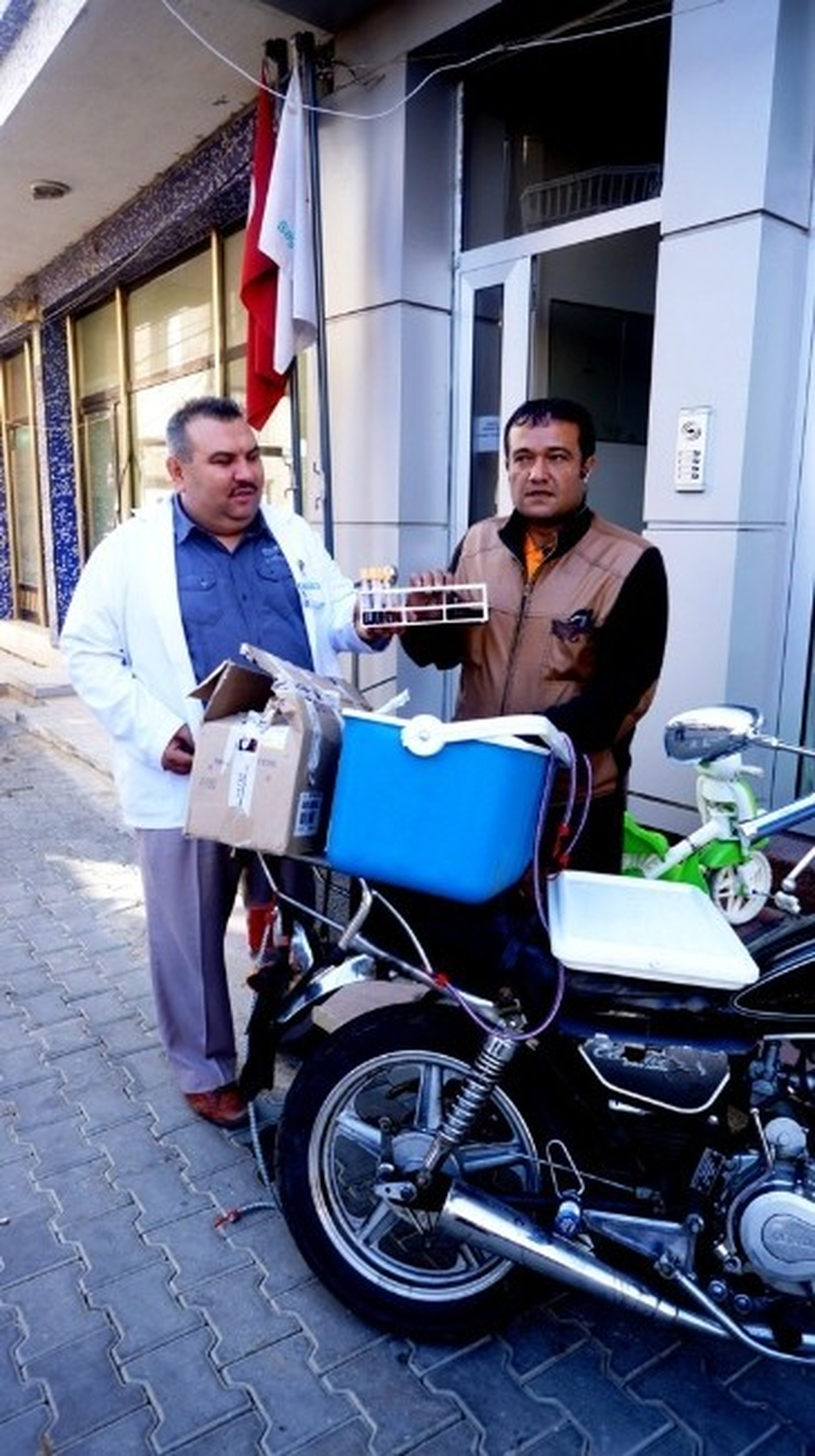 Motorize Kan Tahlil Hizmeti Başladı