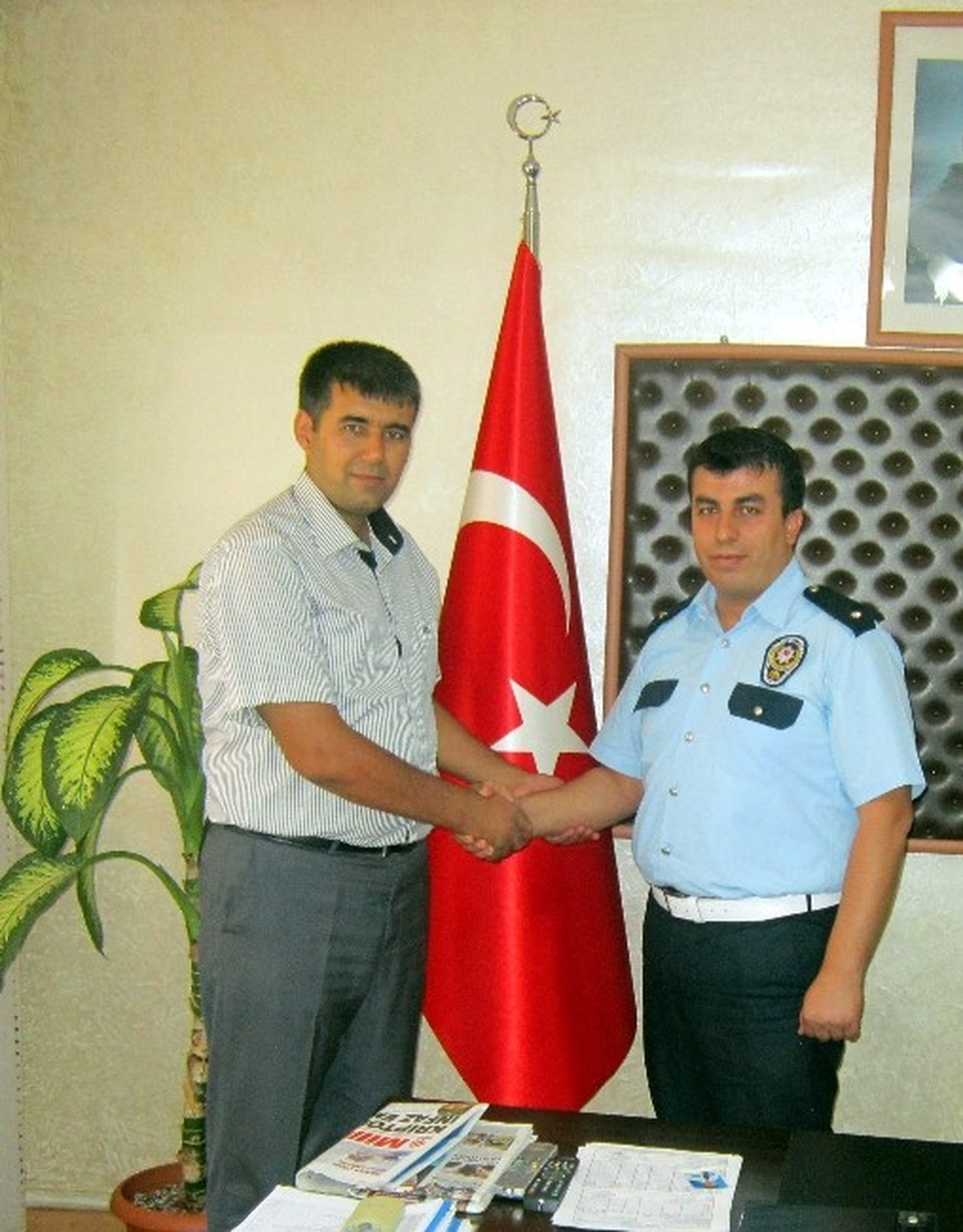 Nurdağı İlçe Bölge Trafik Amiri Adıyaman\'a Tayin Oldu