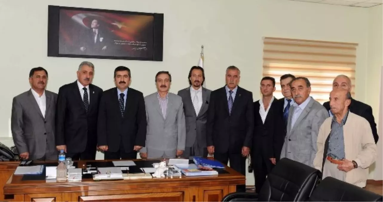 Oda Başkanlarından Vali Doğan\'a Ziyaret