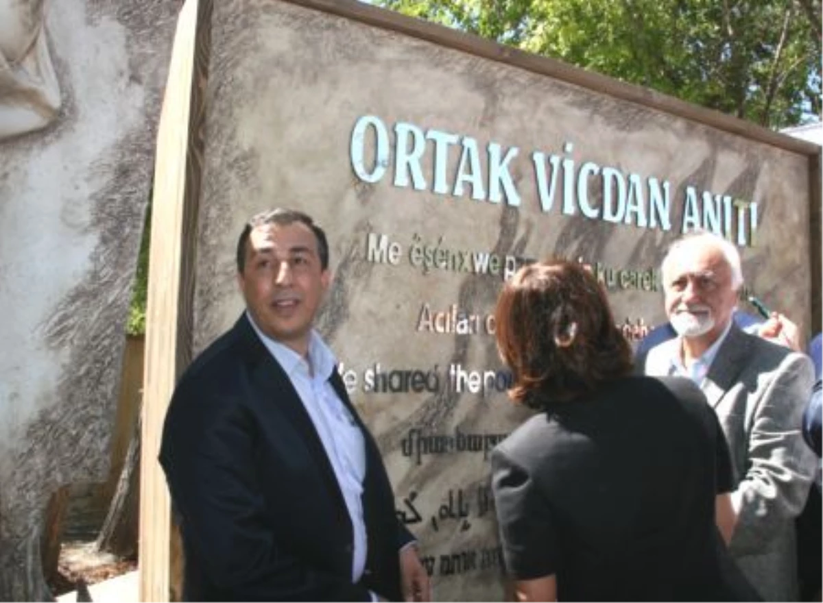 "Ortak Vicdan Anıtı" açıldı DİYARBAKIR