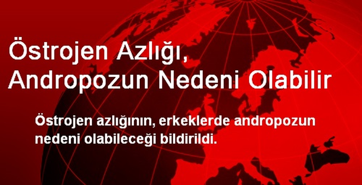 Östrojen Azlığı, Andropozun Nedeni Olabilir