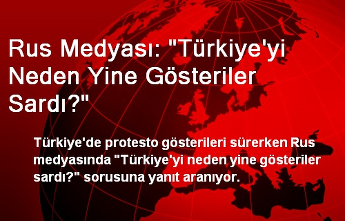 Rus Medyası Erdoğan\'ın 4 Paradoksunu Yazdı