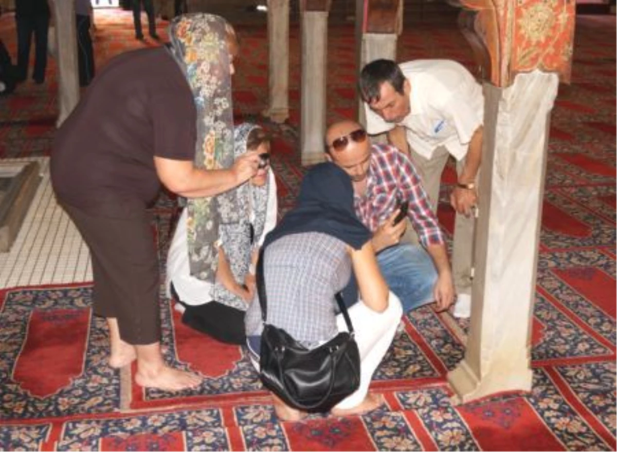Selimiye Camisi\'ndeki ters laleye koruma EDİRNE