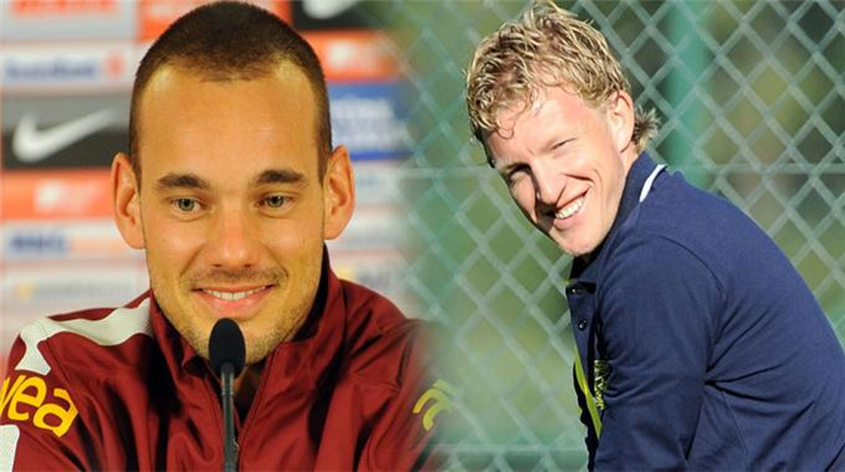 Sneijder ve Kuyt, İnteraktif Pazarlama Zirvesi\'ne Katıldı