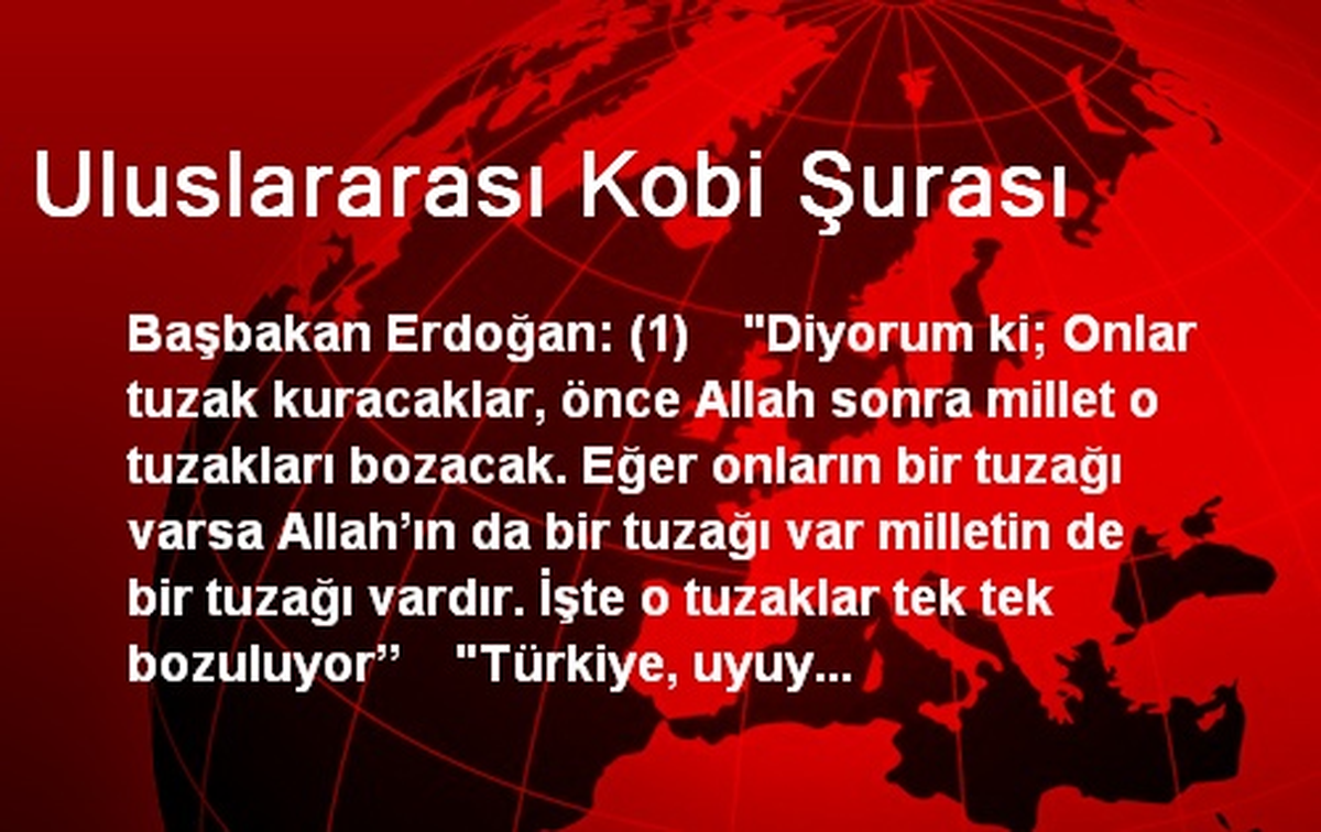 Uluslararası Kobi Şurası