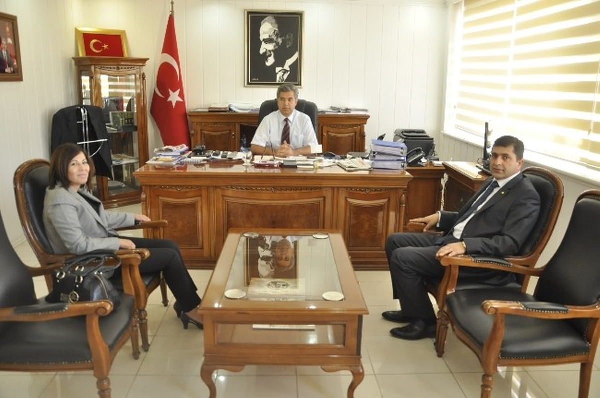 Vakıflar Bankası Müdürü, Kaymakamı Ziyaret Etti