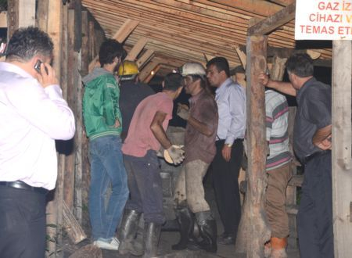 Zonguldak\'ta Özel Kömür Ocağındaki Göçük