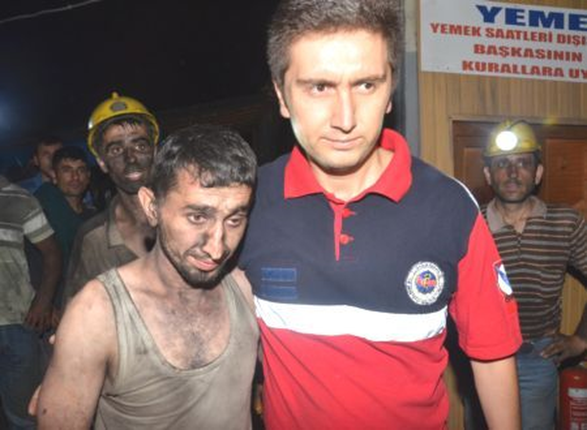 Zonguldak\'ta Özel Kömür Ocağındaki Göçük