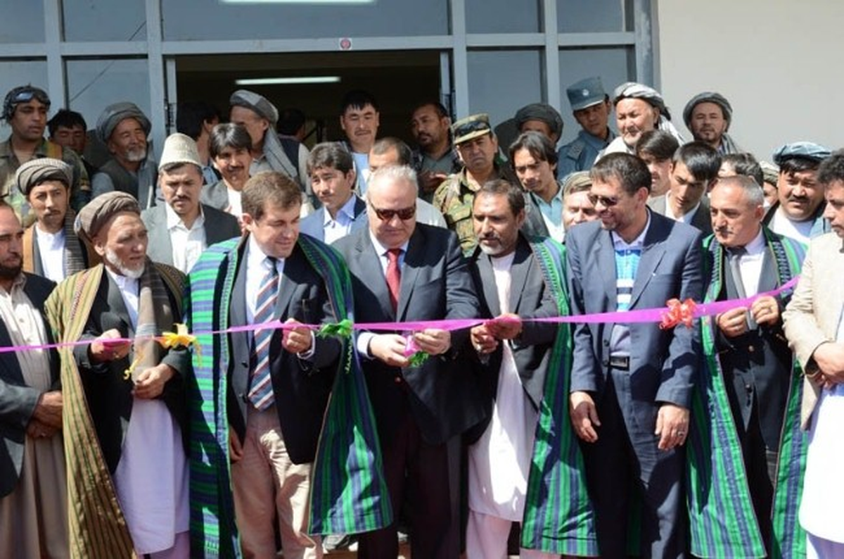 Afganistan\'ın Belh Vilayetinde Yapımı Tamamlanan Okul Hizmet Binasının Açılışı Gerçekleştirildi