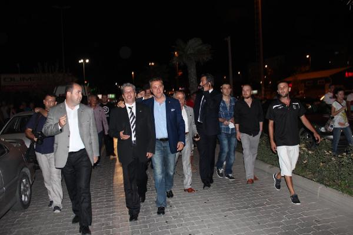 Beşiktaş Başkanı Fikret Orman Bandırma\'da