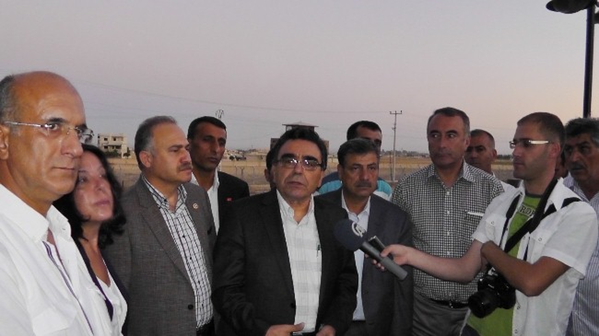 CHP Milletvekilleri Ceylanpınar\'da