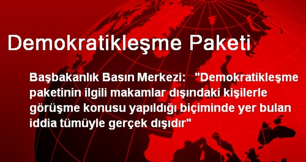 Demokratikleşme Paketi