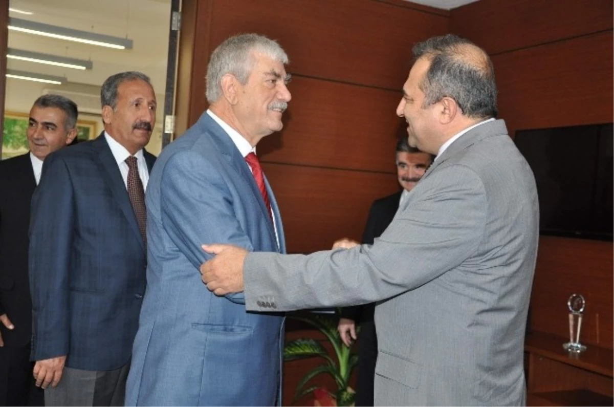 Disk Genel Başkanı Beko\'dan, Zonguldak Valisi Kaban\'a Ziyaret