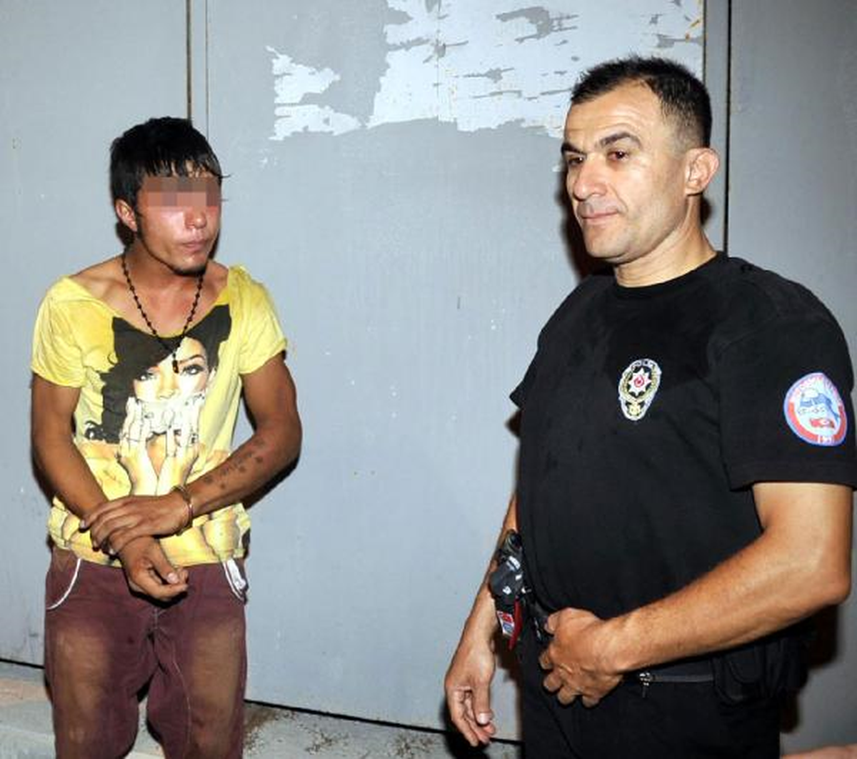 \'Dur\' İhtarına Uymadı Yakalanınca Ağlamaya Başladı