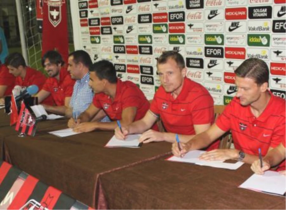 Gaziantepspor, Yeni Transferleriyle Toplu Sözleşme İmzaladı