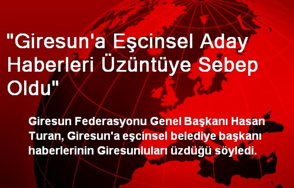 Eşcinsel Aday Konuştu