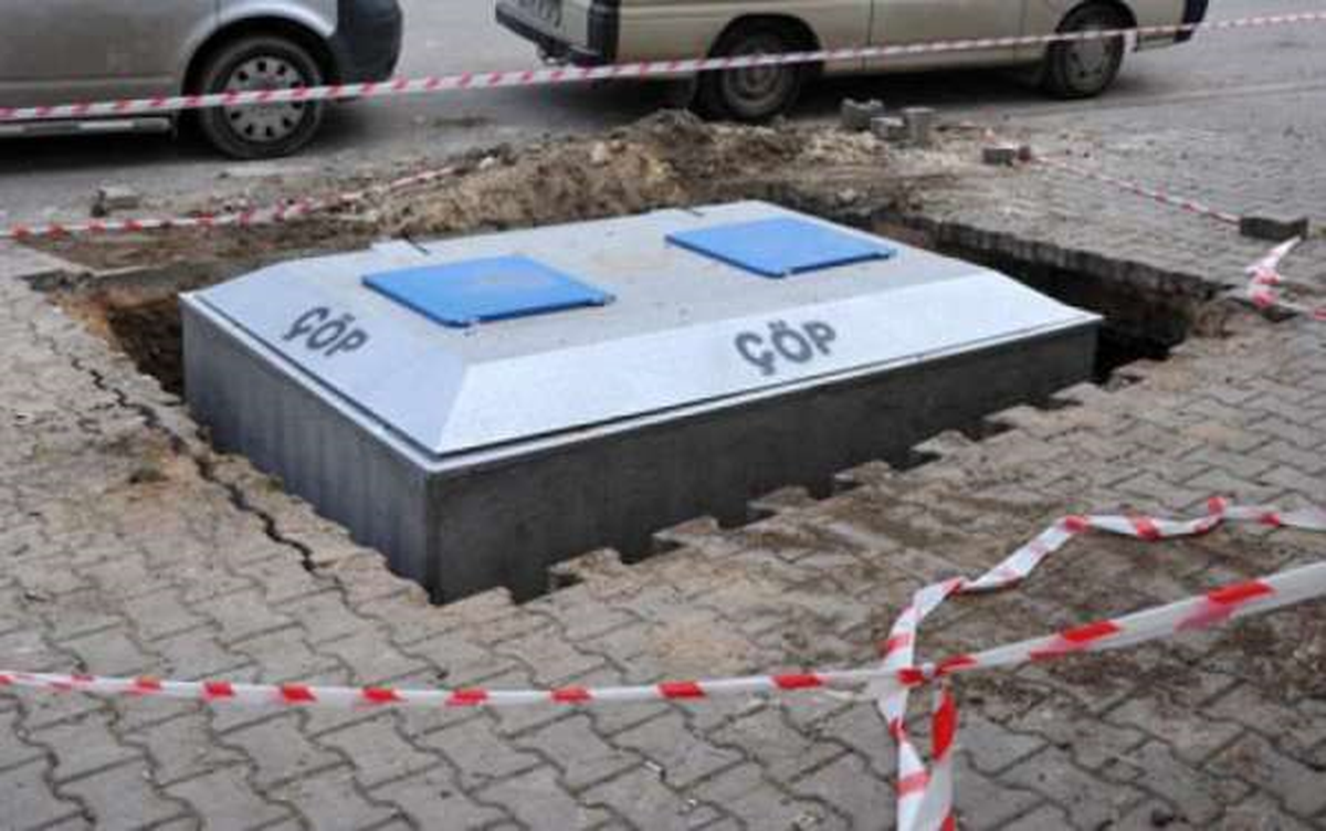 Konyaaltı\'nda Çöp Konteynerleri Yeraltına Alınıyor