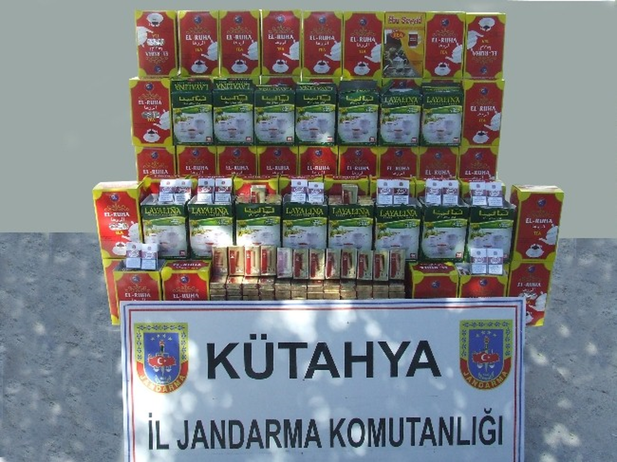Kütahya\'da Kaçak Sigara Operasyonu