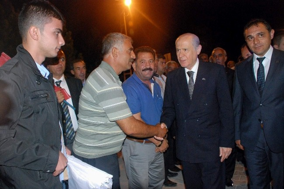 MHP Genel Başkanı Bahçeli Gürün\'de