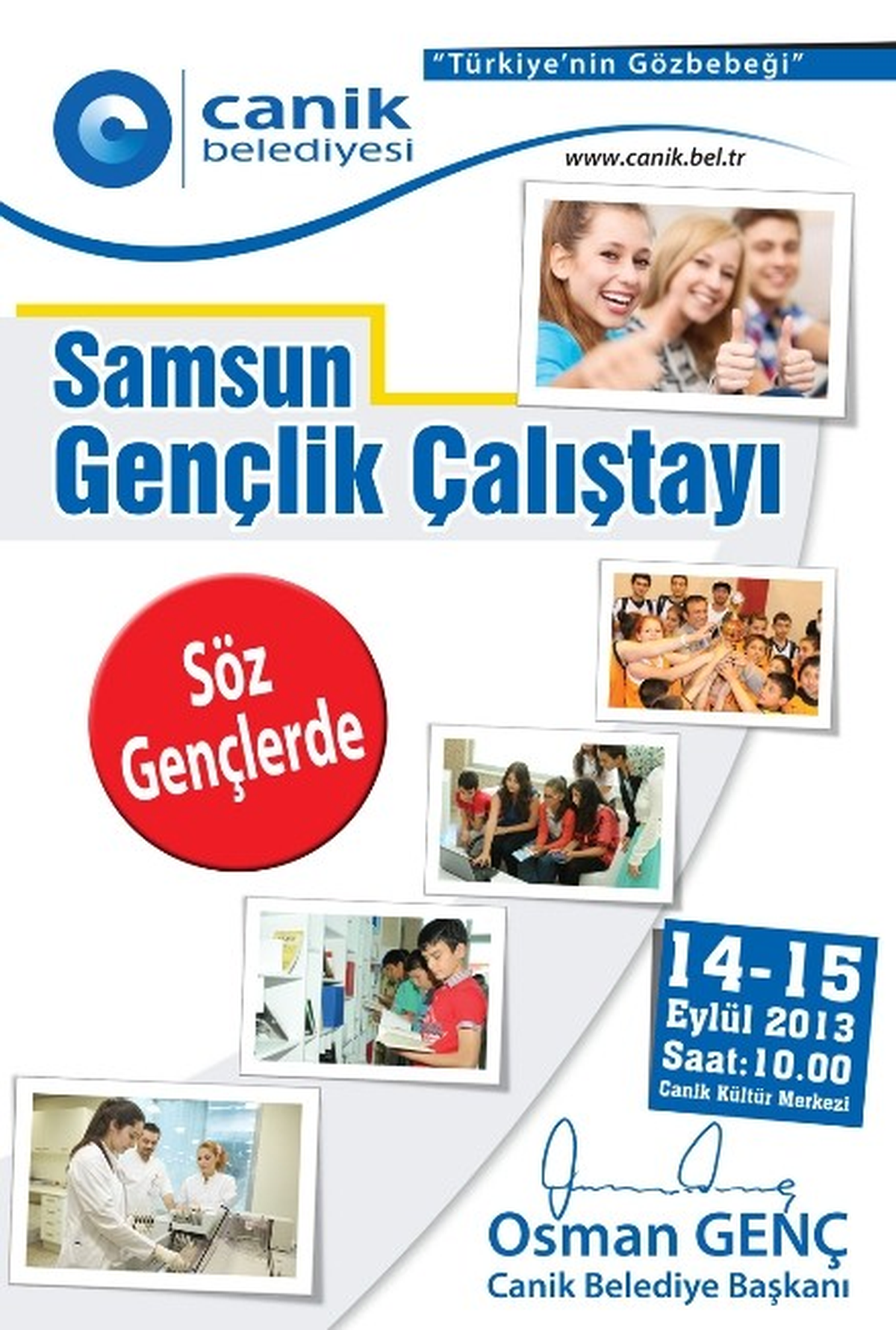 Samsun\'un Gençleri Canik\'te Buluşuyor