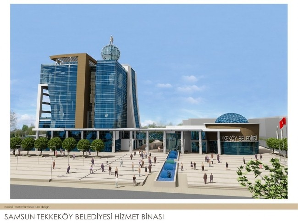 Tekkeköy Belediyesi Yeni Hizmet Binasının Sözleşmesi İmzalandı