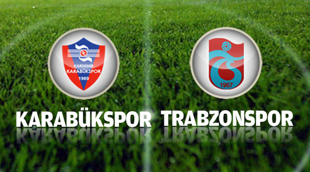 Trabzonspor ile Kardemir Karabükspor 13\'üncü Randevuda