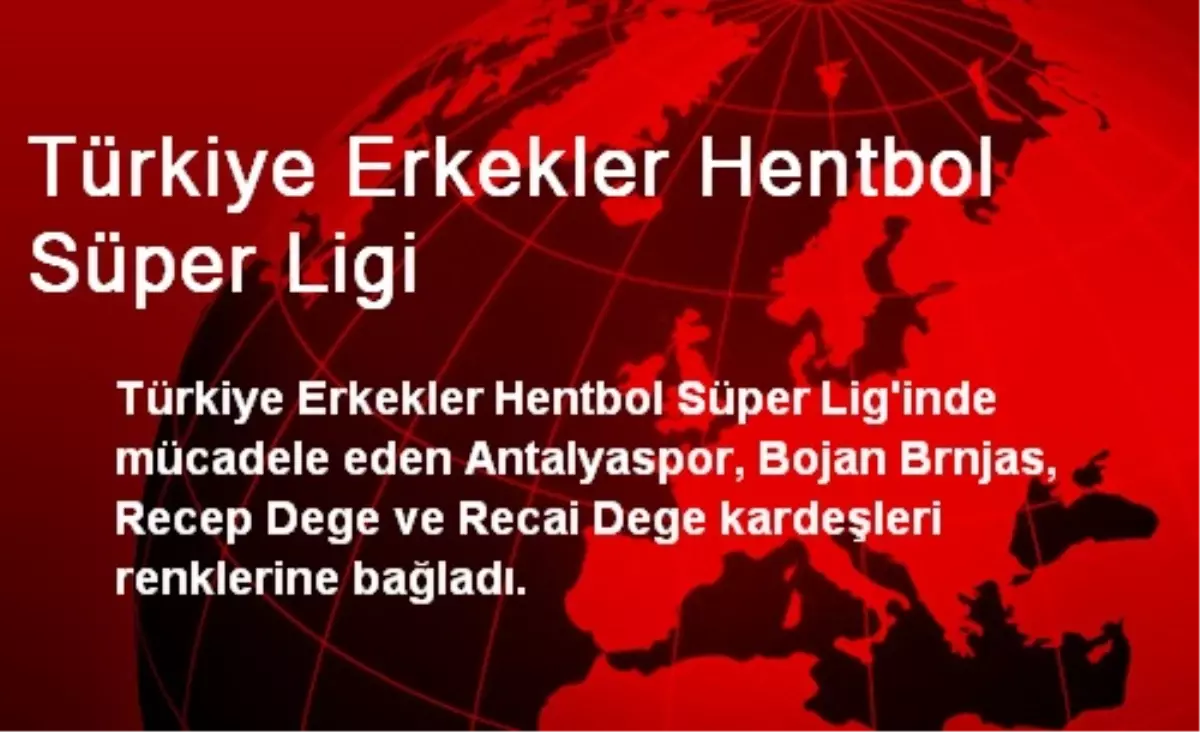 Türkiye Erkekler Hentbol Süper Ligi