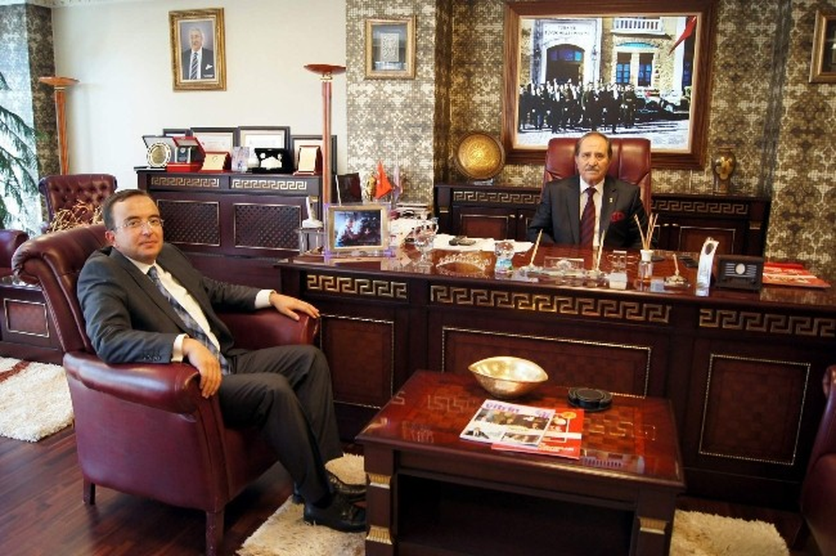 Ziraat Bankası Bölge Müdürü Turcan\'dan, Sesob\'a Veda Ziyareti