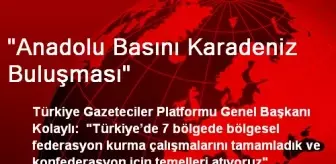 'Anadolu Basını Karadeniz Buluşması'