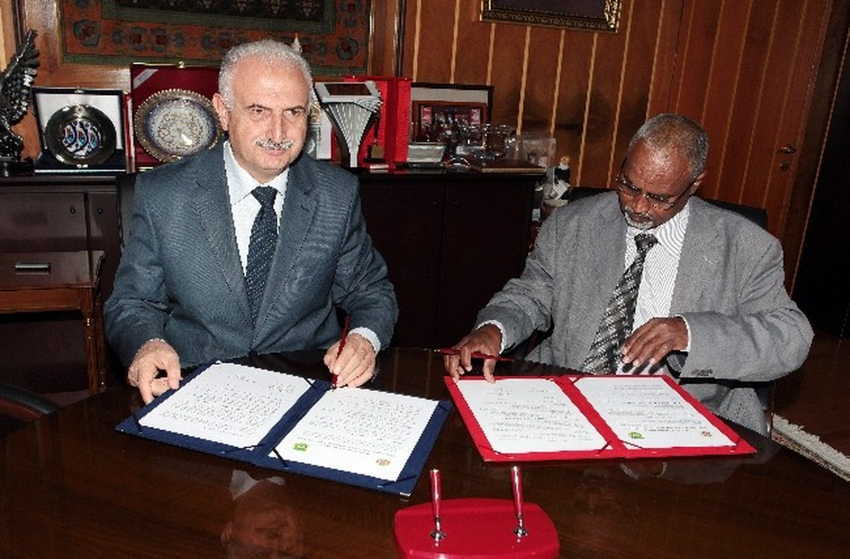 Atatürk Üniversitesi ile Sudan Nyala Üniversitesi Arasında İşbirliği Protokolü İmzalandı