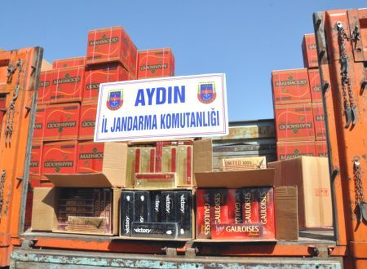 Aydın\'da Kaçak Sigara Operasyonu