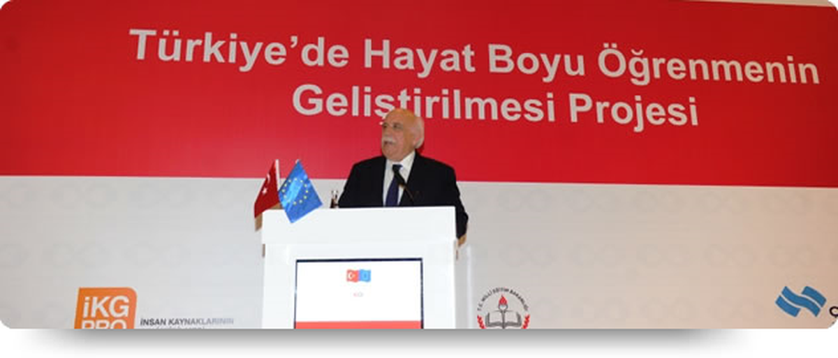 Bakan Avcı, Hayat Boyu Öğrenmenin Geliştirilmesi Projesi Kapanış Töreni\'ne Katıldı