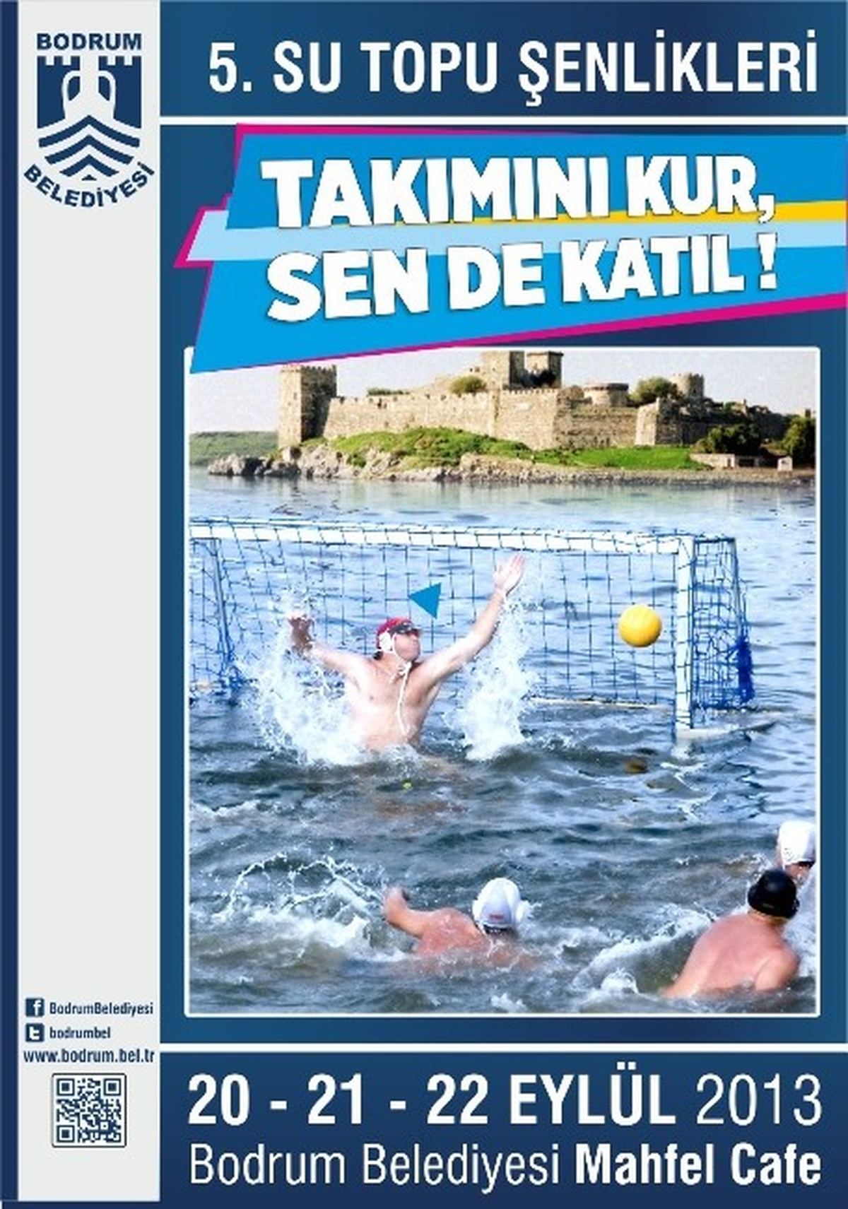 Bodrumda 5. Su Topu Şenlikleri Başlıyor
