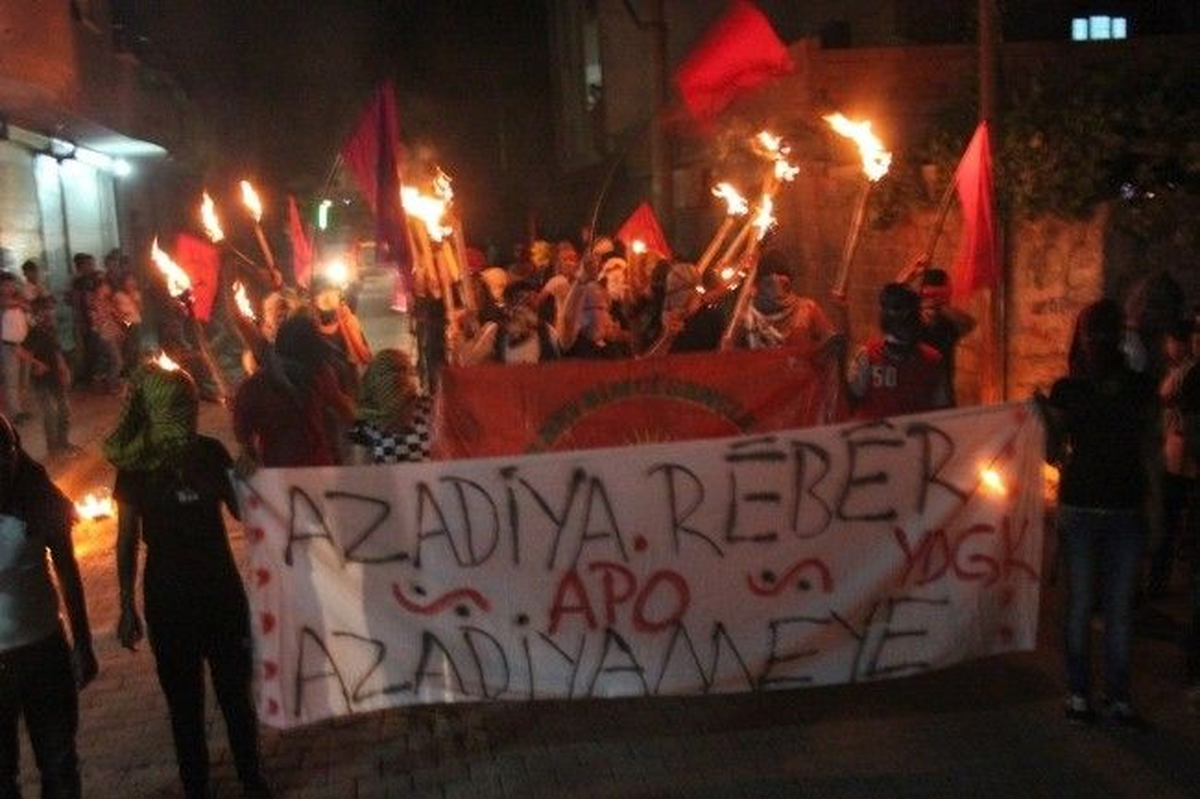 Cizre\'de İzinsiz Gösteri
