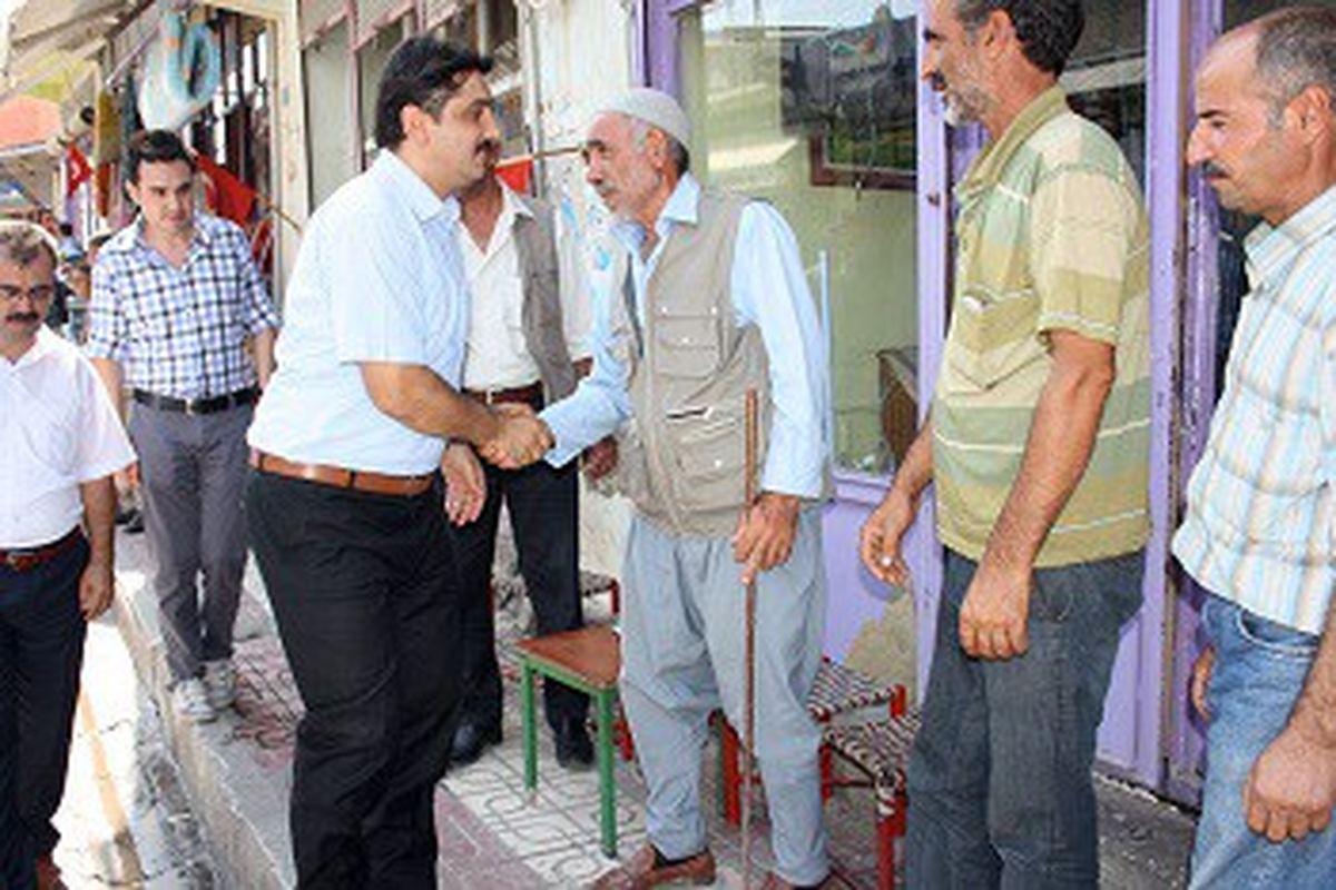 Dicle Kaymakamı Kattaş Esnafla Buluştu