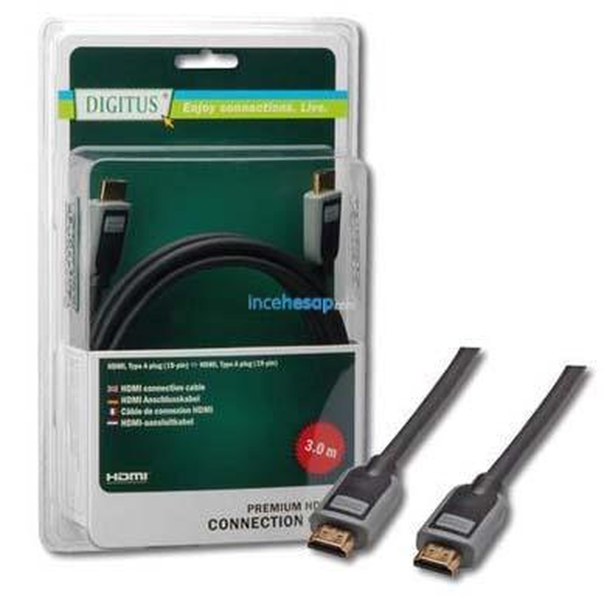 Digitus Db-229575 - Hdmı Bağlantı Kablosu - 3 Metre