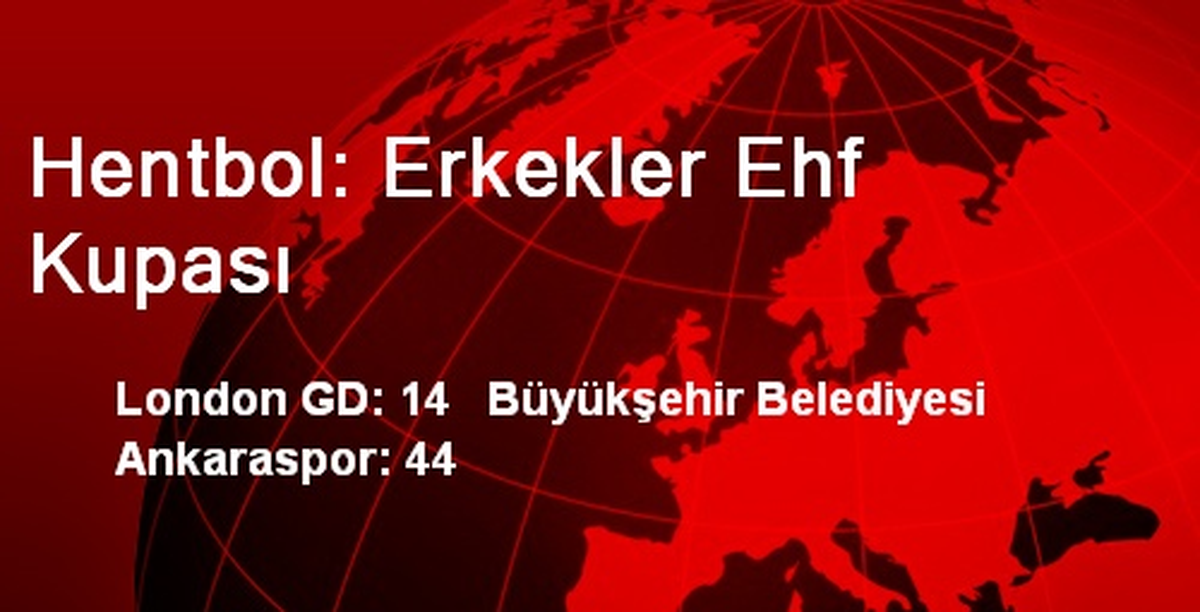 Hentbol: Erkekler Ehf Kupası