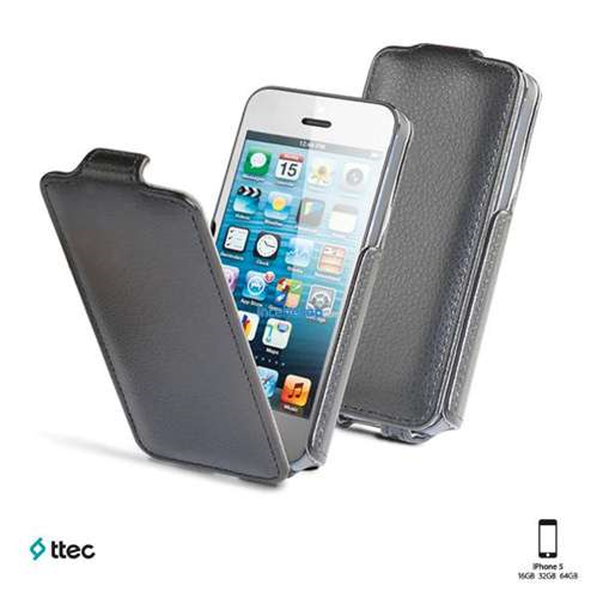 Iphone 5 Dik Kapaklı Kılıf