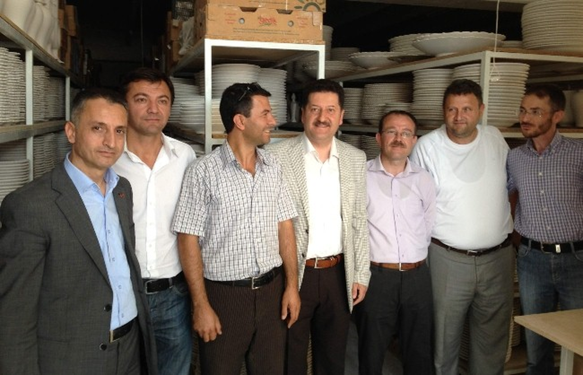 Milletvekili Kinay\'dan Çinicilere Ziyaret