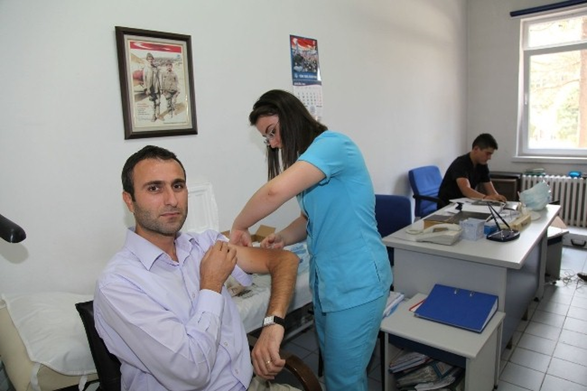 Odunpazarı Belediyesi\'nden İşçilerine Sağlık Taraması