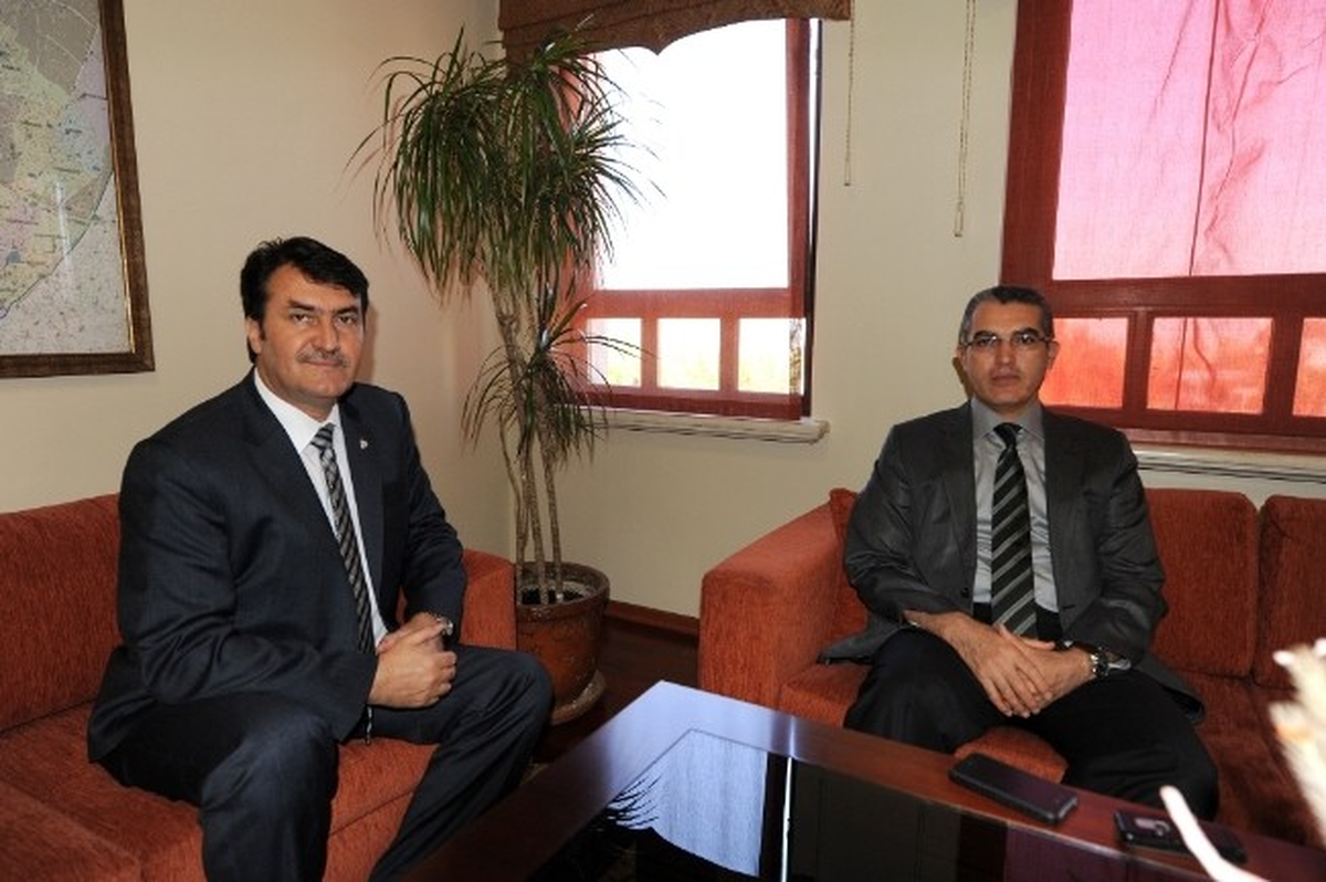 Osmangazi Kaymakamı Türker\'den Başkan Dündar\'a İade-İ Ziyaret