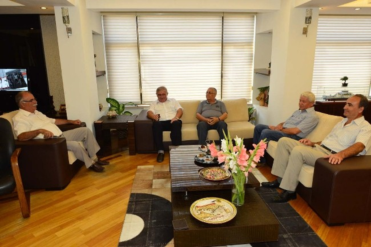 Polis Emeklileri Derneği\'nden Başkan Gökhan\'a Ziyaret