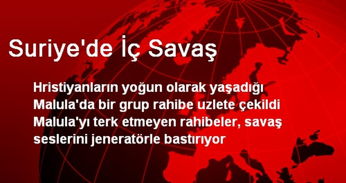 Suriye'de İç Savaş