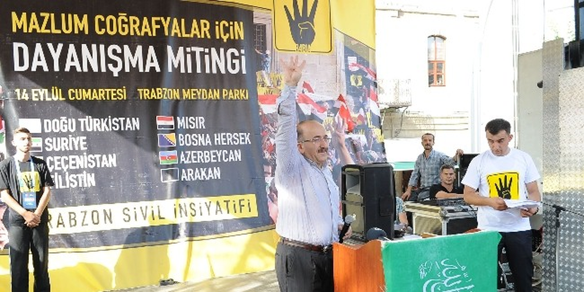 Trabzon\'da "Mazlum Coğrafyalar İçin Dayanışma" Mitingi
