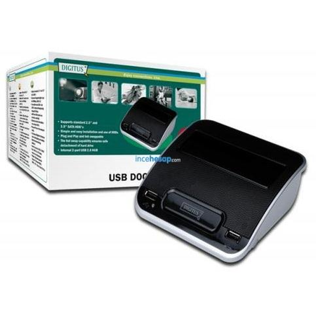 Dıgıtus Da-70541-1 Harici Sata(2.5"/3.5")d.statıon