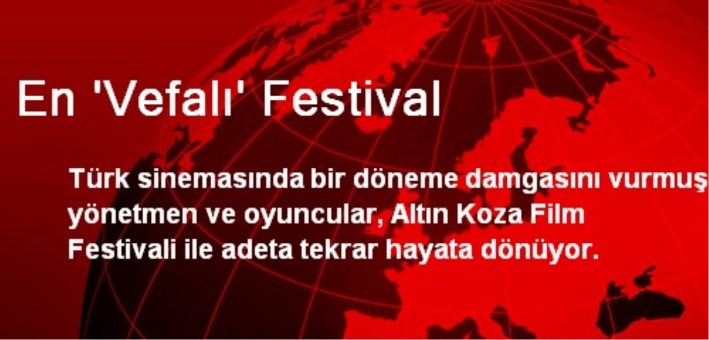 En \'Vefalı\' Festival