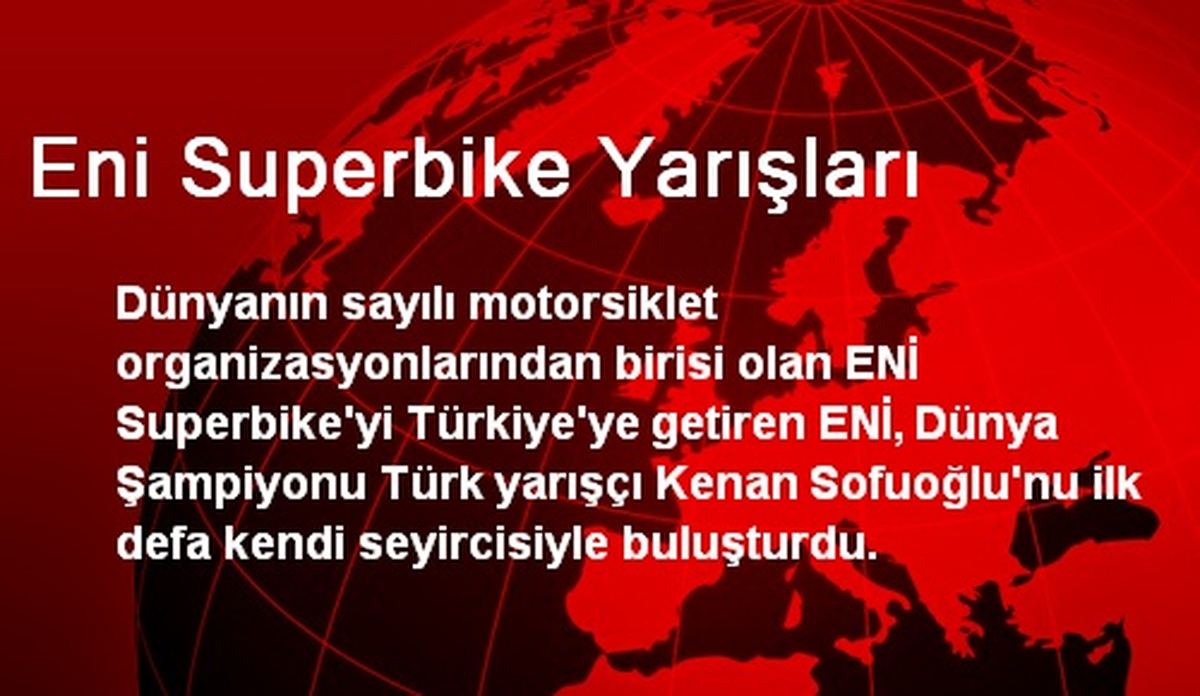 Kenan Sofuoğlu İlk Defa Kendi Seyircisiyle Buluştu